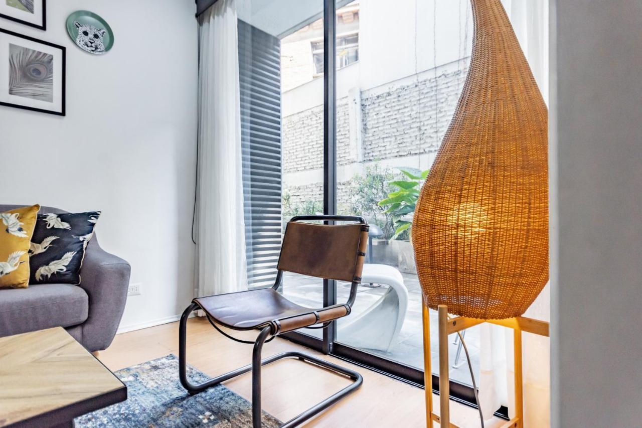 Apartamento Acogedor Y Moderno Departamento Ubicado En Lastarria *